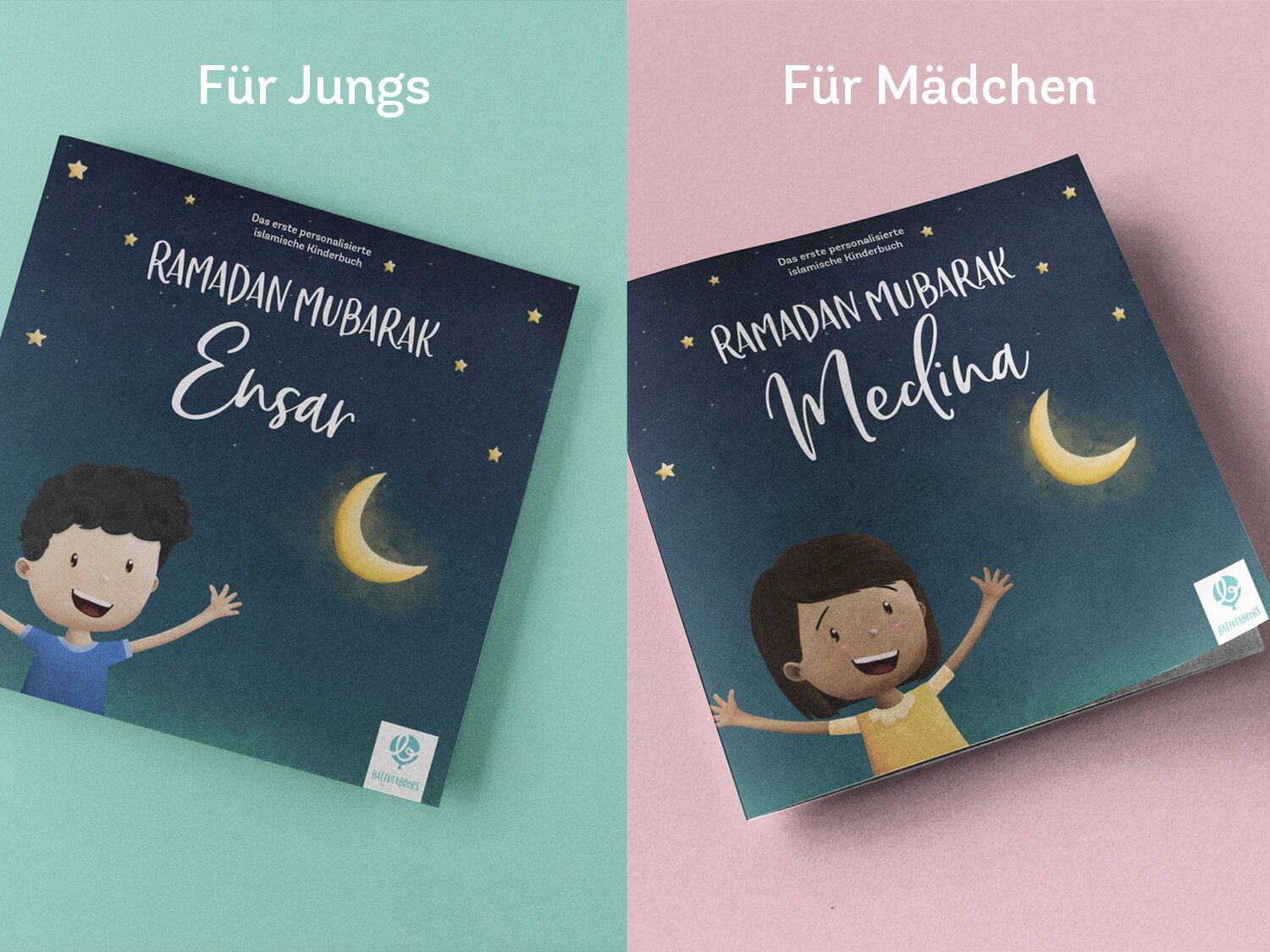 Personalisierte islamischer Kinderbücher für Mädchen und Jungen